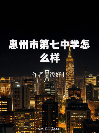 惠州市第七中学怎么样