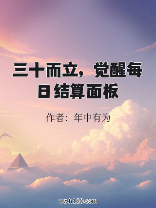 三十而立,觉醒每日结算面板