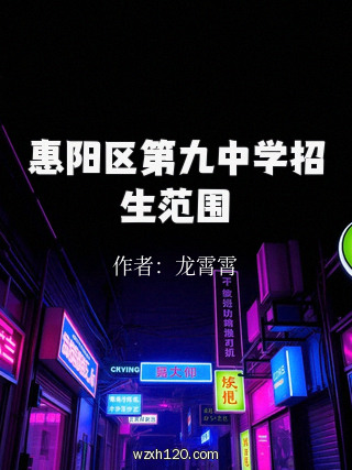 惠阳区第九中学招生范围