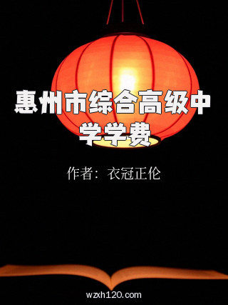 惠州市综合高级中学学费