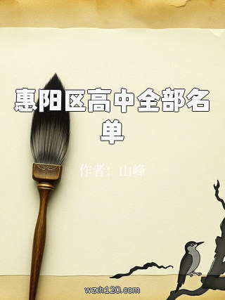 惠阳区高中全部名单