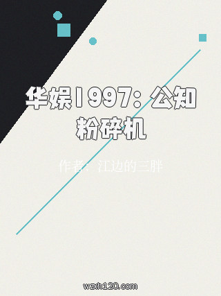 华娱1997:公知粉碎机