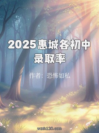 2025惠城各初中录取率