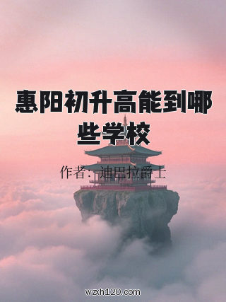 惠阳初升高能到哪些学校