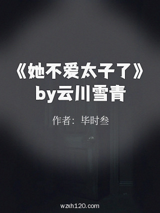 《她不爱太子了》by云川雪青