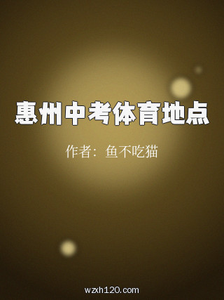 惠州中考体育地点