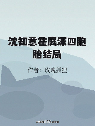 沈知意霍庭深四胞胎结局