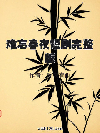 难忘春夜短剧完整版