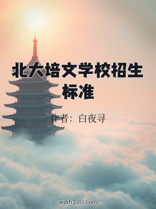 北大培文学校招生标准