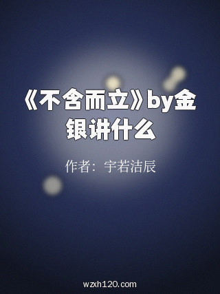 《不含而立》by金银讲什么