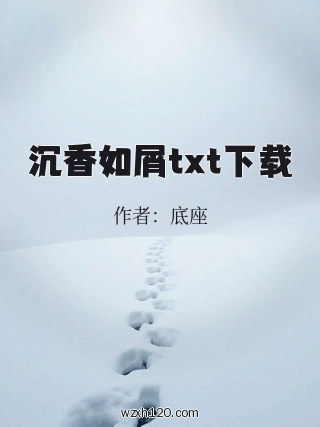 沉香如屑txt下载