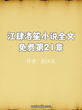 江肆洛笙小说全文免费第21章