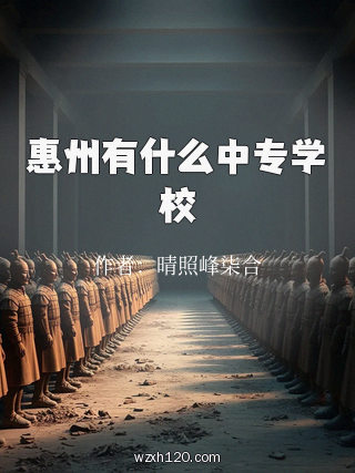 惠州有什么中专学校