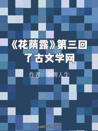 《花荫露》第三回了古文学网