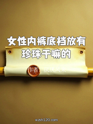 女性内裤底裆放有珍珠干嘛的
