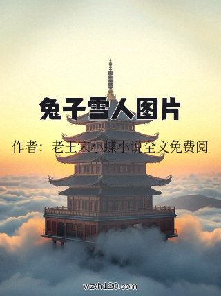 兔子雪人图片