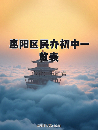 惠阳区民办初中一览表