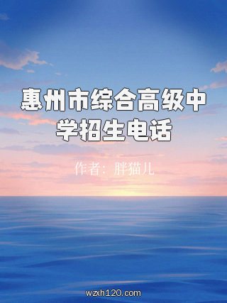 惠州市综合高级中学招生电话