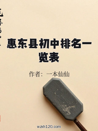 惠东县初中排名一览表