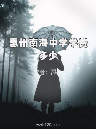 惠州南海中学学费多少