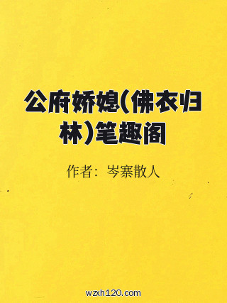 公府娇媳(佛衣归林)笔趣阁