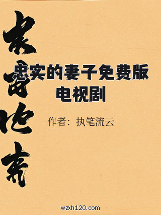 忠实的妻子免费版电视剧