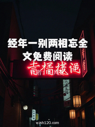 经年一别两相忘全文免费阅读