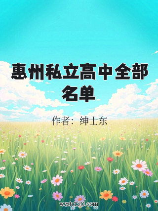 惠州私立高中全部名单