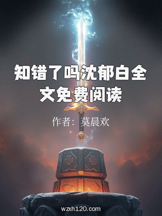 知错了吗沈郁白全文免费阅读