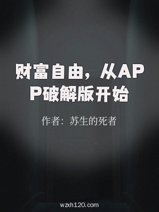 财富自由,从APP破解版开始